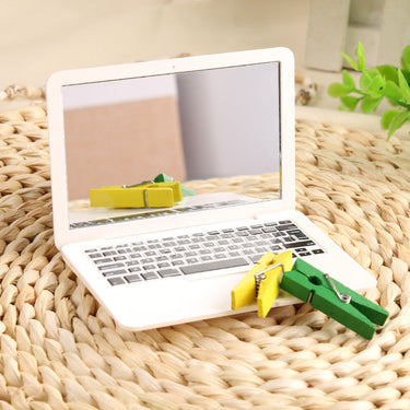 Custom Logo Apple Notebook Shaped Portable Mirror | Premium Corporate Gifts and Custom Gifts
