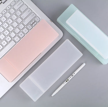 Custom Logo Literary Youth Simple Transparent Pen Case | Premium Corporate Gifts and Custom Gifts