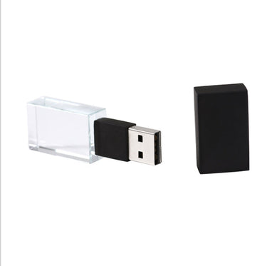 Custom Logo Transparent Crystal Flash Drive | Premium Corporate Gifts and Custom Gifts