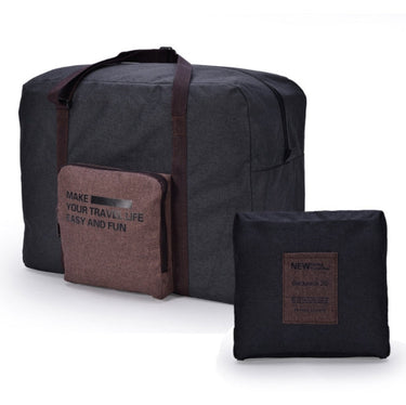 Custom Logo Travel Denim Folding Luggage Bag | Premium Corporate Gifts and Custom Gifts