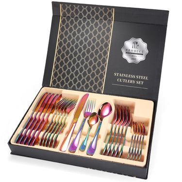 Custom Logo High-end Western Tableware Gift Set | Premium Corporate Gifts and Custom Gifts