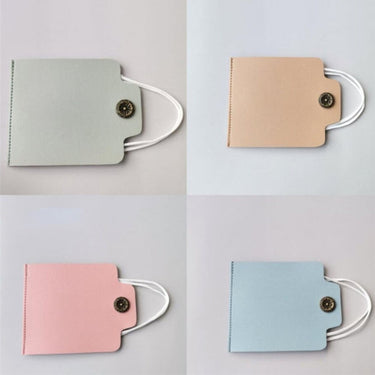 Custom Logo Square Leather Mask Storage Clip | Premium Corporate Gifts and Custom Gifts