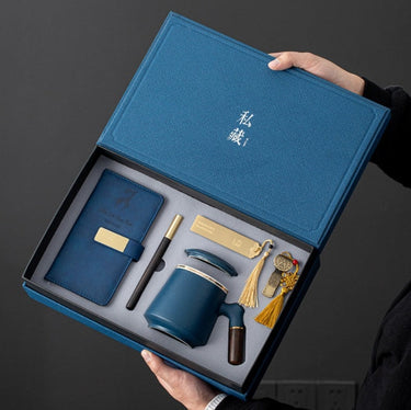 Custom Logo Business Office Tea Set of Five | Premium Corporate Gifts and Custom Gifts