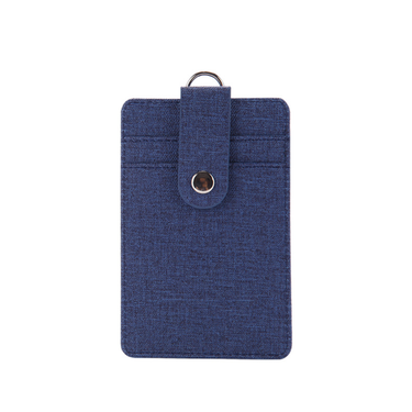 Custom Logo PU leather anti-theft buckle ID case | Premium Corporate Gifts and Custom Gifts