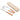 Custom Logo Wheat Wooden Handle Stainless Steel Eco-friendly Tableware 3-Piece Set | Premium Corporate Gifts and Custom Gifts