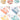 Custom Logo Candy-colored wheat straw knife and fork four-piece set | Premium Corporate Gifts and Custom Gifts