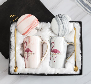 Custom Logo European style stone pattern cup gift box | Premium Corporate Gifts and Custom Gifts
