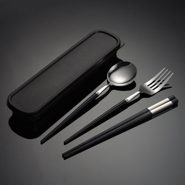 Custom Logo Exquisite 304 Tableware Three-Piece Set | Premium Corporate Gifts and Custom Gifts