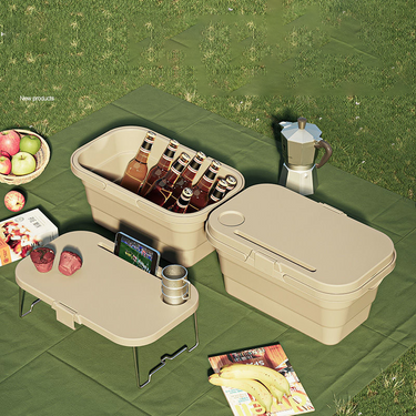 Custom Logo Outdoor Picnic Multi-functional Folding Basket | Premium Corporate Gifts and Custom Gifts