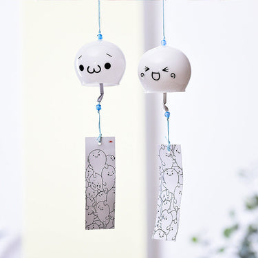 Custom Logo Japanese Glass Small Wind Chime Charm | Premium Corporate Gifts and Custom Gifts