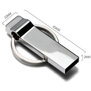 Custom Logo Metal Glossy Flash Drive | Premium Corporate Gifts and Custom Gifts