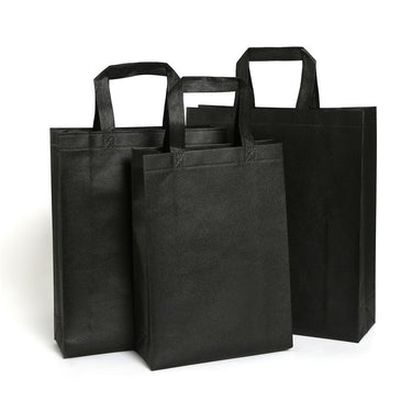 Custom Logo Non-woven eco-friendly shopping bag (upright with bottom and side) | Premium Corporate Gifts and Custom Gifts
