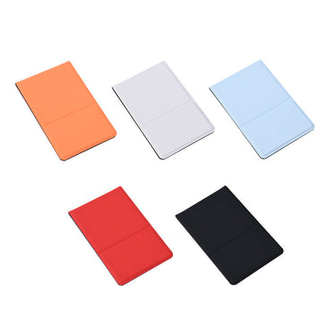 Custom Logo PU leather thin folding mirror | Premium Corporate Gifts and Custom Gifts