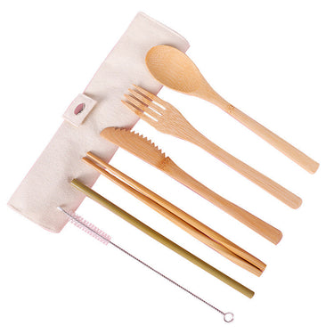 Custom Logo Japanese wooden tableware six-piece set | Premium Corporate Gifts and Custom Gifts