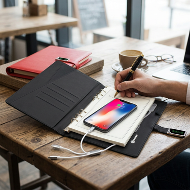 Custom Logo Advanced Charging Office Notepad Gift Box | Premium Corporate Gifts and Custom Gifts
