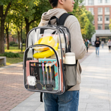 Custom Logo Transparent Fun Backpack | Premium Corporate Gifts and Custom Gifts