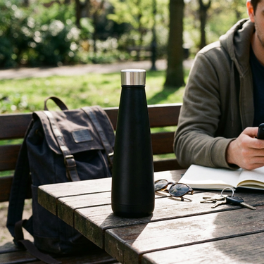 Custom Logo Conical stainless steel insulated water cup | Premium Corporate Gifts and Custom Gifts