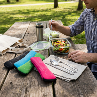 Custom Logo Diving Bag Eco-friendly Tableware Set | Premium Corporate Gifts and Custom Gifts