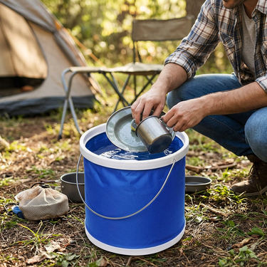 Custom Logo Outdoor Leisure Folding Bucket | Premium Corporate Gifts and Custom Gifts