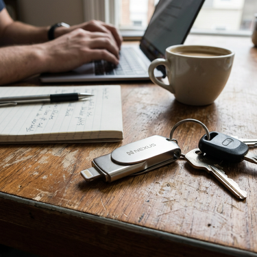 Custom Logo Matte Metal Rotating Flash Drive | Premium Corporate Gifts and Custom Gifts