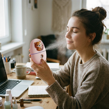 Custom Logo Cute Animal Spray Hydration Device | Premium Corporate Gifts and Custom Gifts