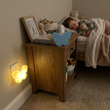 Custom Logo LED butterfly-shaped night light | Premium Corporate Gifts and Custom Gifts