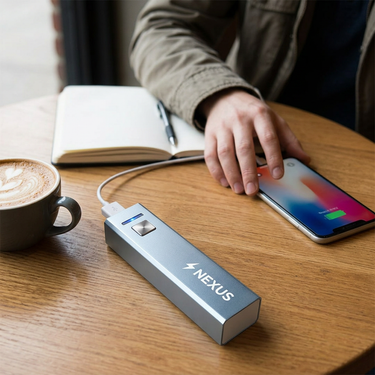 Custom Logo Metal Three-dimensional Square Power Bank | Premium Corporate Gifts and Custom Gifts