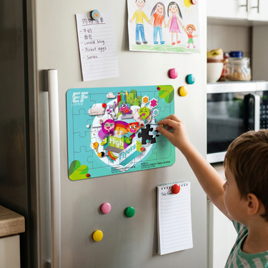 Custom Logo Magnet Puzzle | Premium Corporate Gifts and Custom Gifts