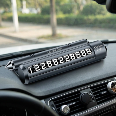 Custom Logo 4-in-1 parking plate mobile phone holder | Premium Corporate Gifts and Custom Gifts