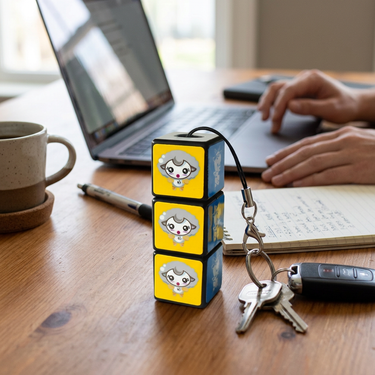 Custom Logo Rubik's Cube Shaped Flash Drive | Premium Corporate Gifts and Custom Gifts