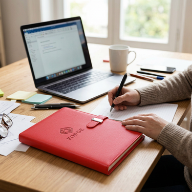 Custom Logo Office Loose-leaf Notebook | Premium Corporate Gifts and Custom Gifts