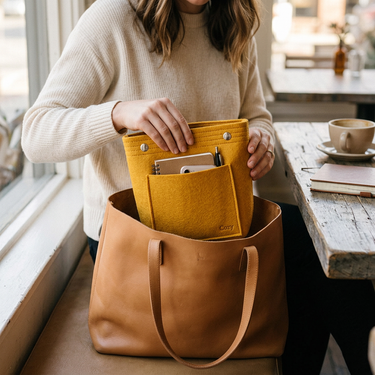 Custom Logo Felt Inner Bag Storage Bag | Premium Corporate Gifts and Custom Gifts