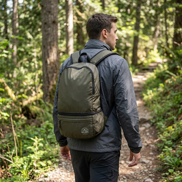 Custom Logo Outdoor Water-repellent Backpack Folding Waist Bag | Premium Corporate Gifts and Custom Gifts