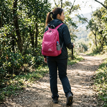Custom Logo Outdoor Lightweight Folding Shoulder Folding Backpack | Premium Corporate Gifts and Custom Gifts