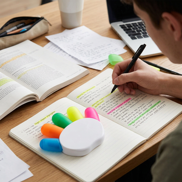 Custom Logo Finger Shaped Highlighter | Premium Corporate Gifts and Custom Gifts
