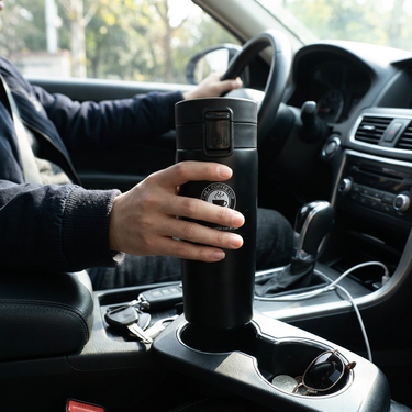 Custom Logo Double-layer car bouncing coffee cup | Premium Corporate Gifts and Custom Gifts