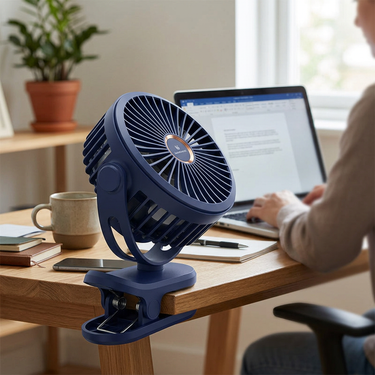 Custom Logo Clip-on Electric Fan | Premium Corporate Gifts and Custom Gifts