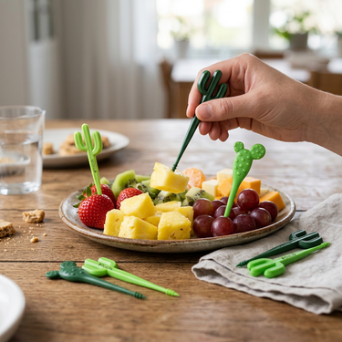 Custom Logo Cactus-shaped fork | Premium Corporate Gifts and Custom Gifts