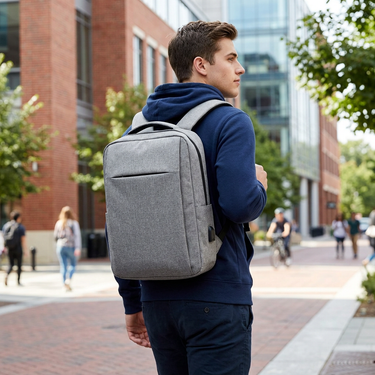 Custom Logo Simple Casual Computer Bag | Premium Corporate Gifts and Custom Gifts