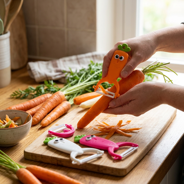 Custom Logo Carrot-shaped paring knife | Premium Corporate Gifts and Custom Gifts