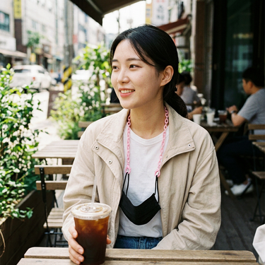 Custom Logo Korean Candy Color Acrylic Mask Chain Anti-Loss Mask Chain | Premium Corporate Gifts and Custom Gifts