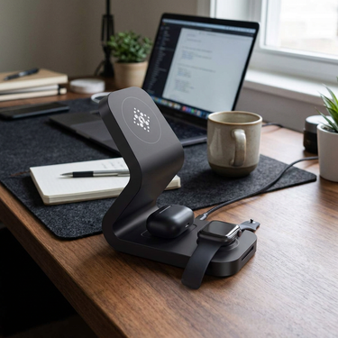 Custom Logo Magnetic Wireless Charging Stand | Premium Corporate Gifts and Custom Gifts