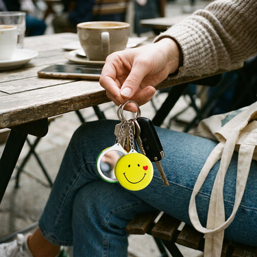 Custom Logo Small Mirror Keychain | Premium Corporate Gifts and Custom Gifts