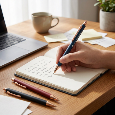 Custom Logo Light luxury metal advertising pen | Premium Corporate Gifts and Custom Gifts