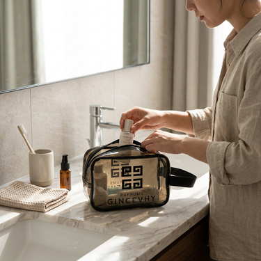 Custom Logo Korean Waterproof Travel Toiletry Bag | Premium Corporate Gifts and Custom Gifts