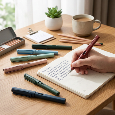 Custom Logo Smooth Morandi Fountain Pen | Premium Corporate Gifts and Custom Gifts