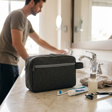 Custom Logo Portable Travel Storage Bag Cosmetic Bag | Premium Corporate Gifts and Custom Gifts