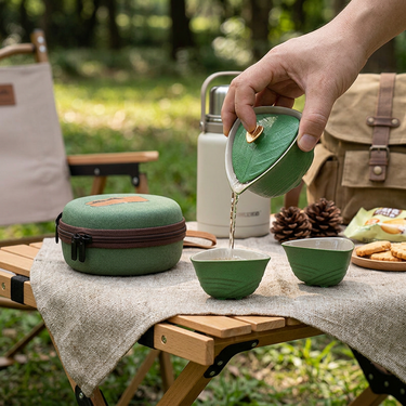 Custom Logo New Travel Tea Set | Premium Corporate Gifts and Custom Gifts