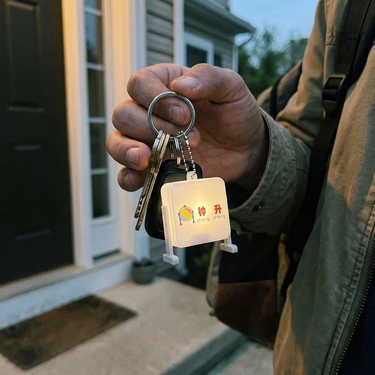 Custom Logo Luminous Light Box Keychain | Premium Corporate Gifts and Custom Gifts