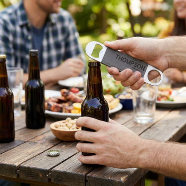 Custom Logo Leather Beer Bottle Opener | Premium Corporate Gifts and Custom Gifts